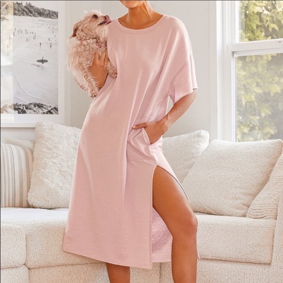 Free People Cozy Girl Maxi Tee - Picture 10 of 10